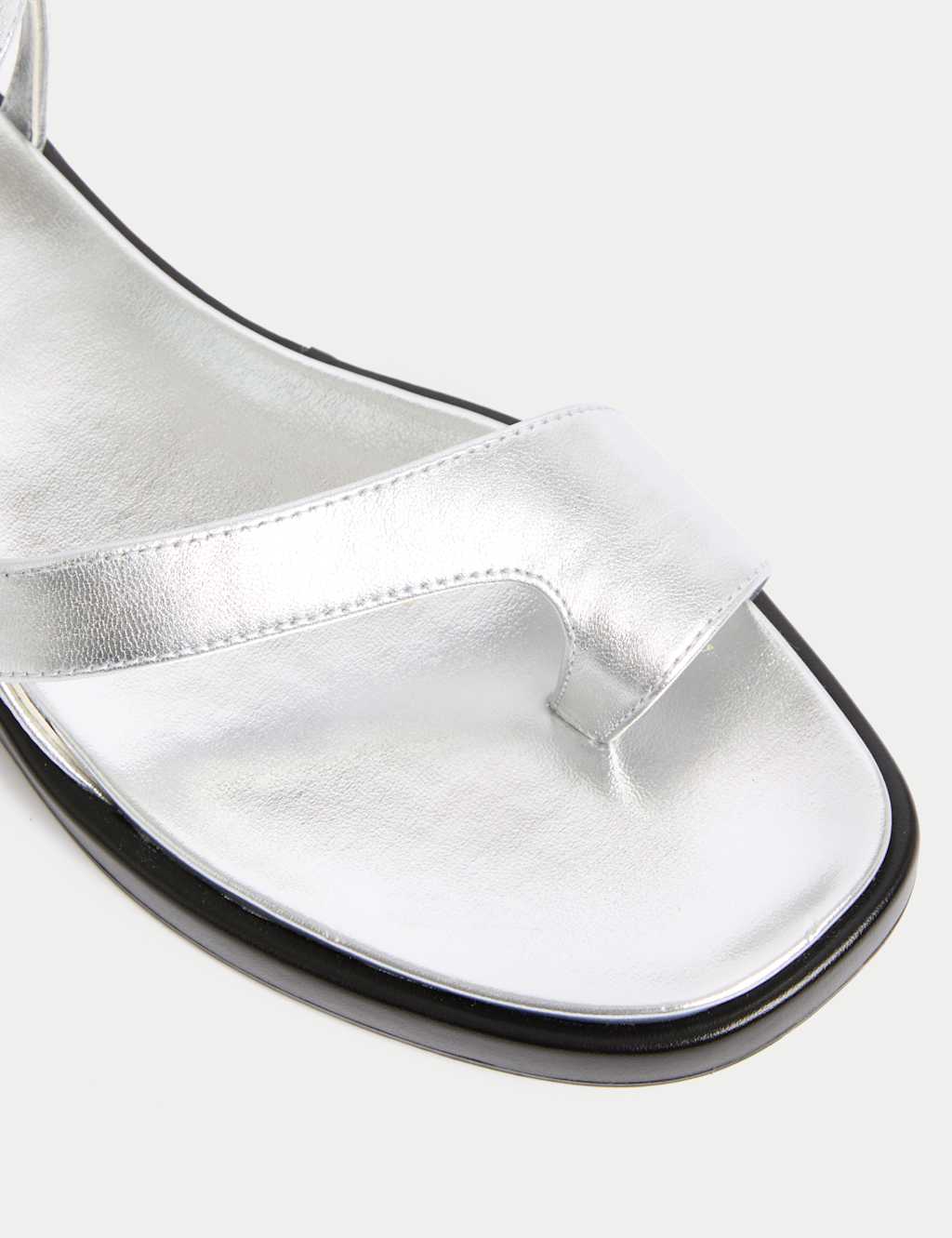 Leather Buckle Strappy Sandals 3 of 3