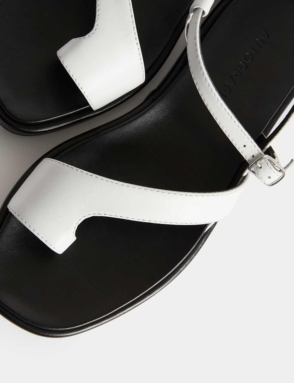 Leather Buckle Strappy Sandals 3 of 3