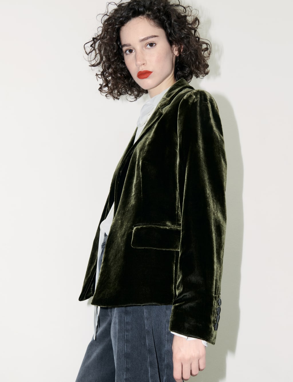 Velvet Blazer