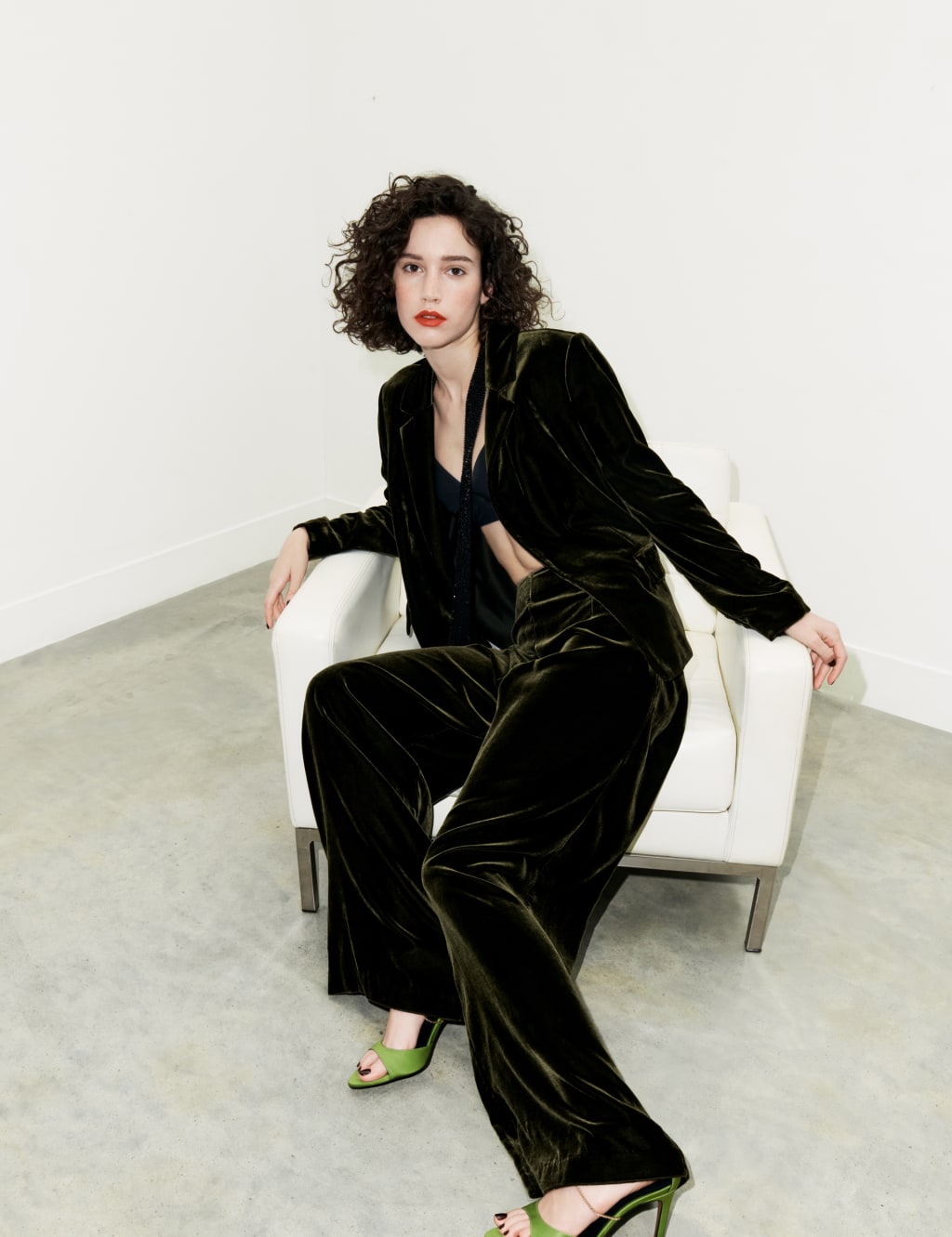 Velvet Blazer