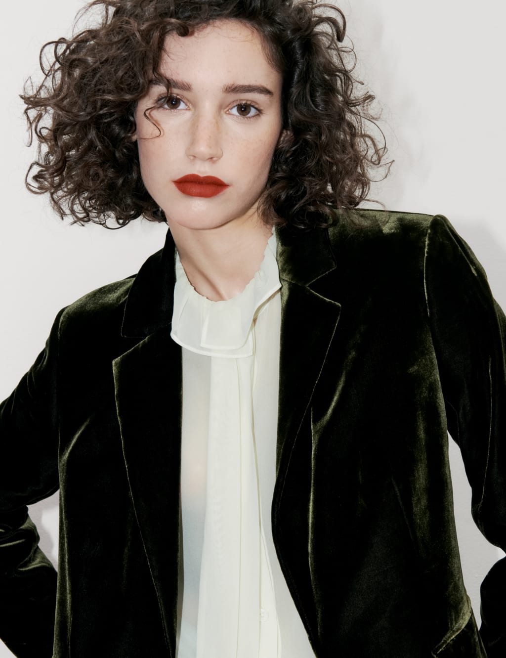 M&s velvet blazer 2025