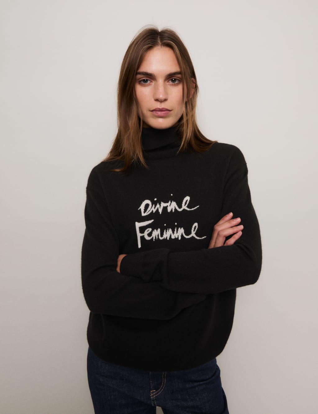 Divine Feminine Pure Cashmere Jumper