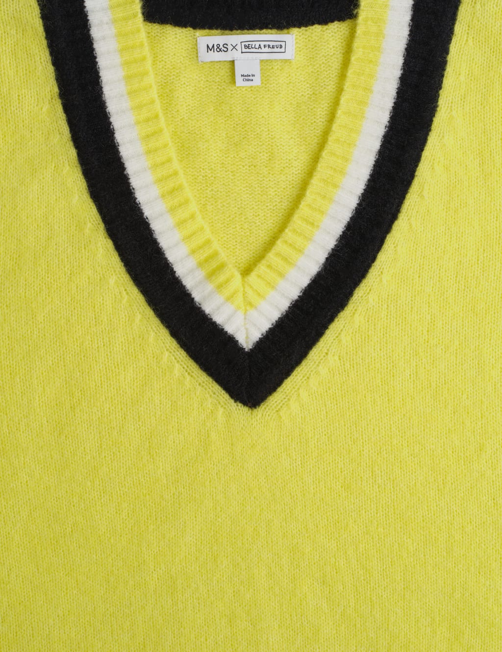 Mohair Blend Oversized Cricket Jumper M S X BELLA FREUD M S