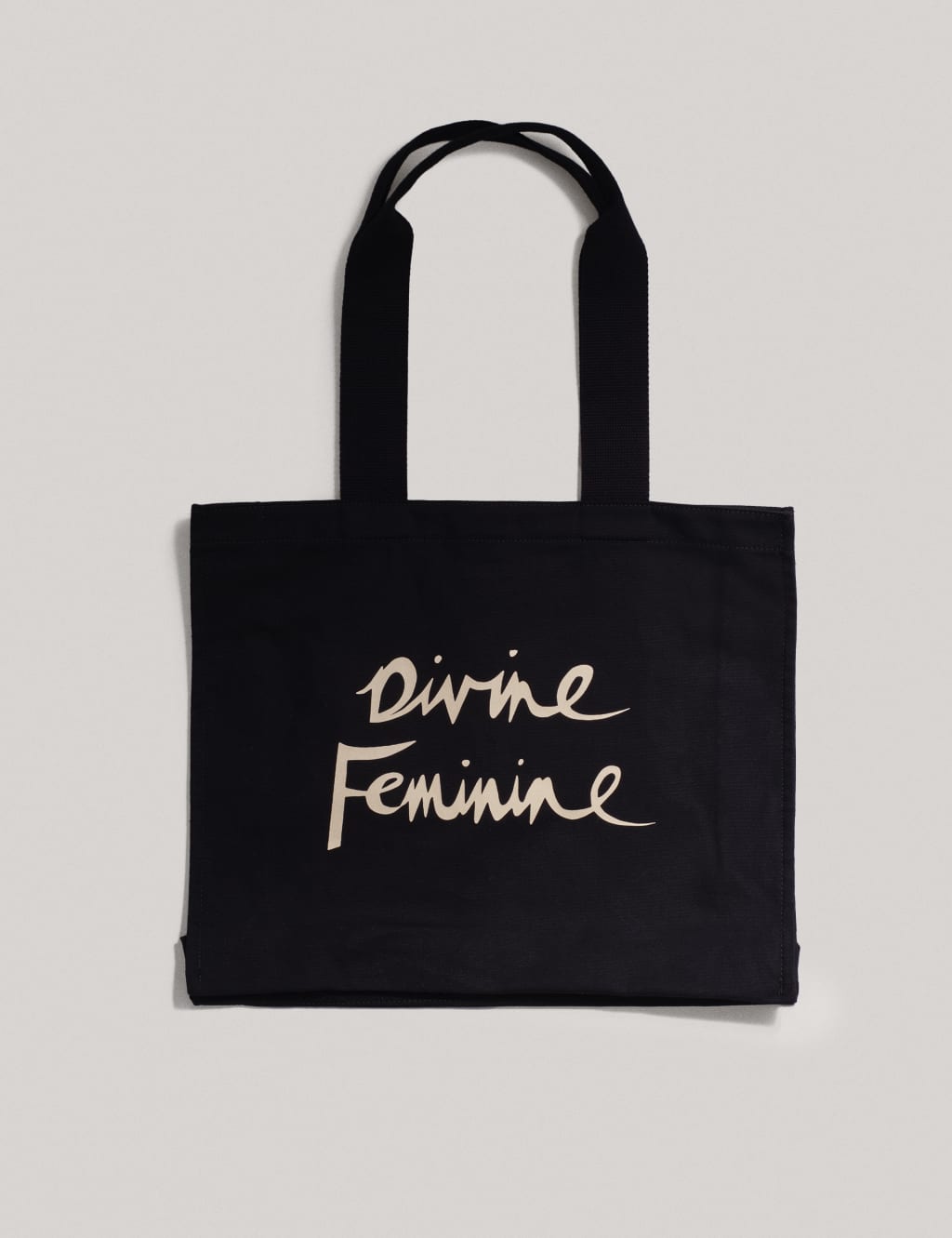 Divine Feminine Pure Cotton Canvas Tote Bag M S X BELLA FREUD M S