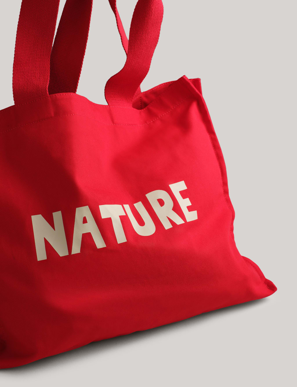 Pure Cotton Nature Canvas Tote Bag