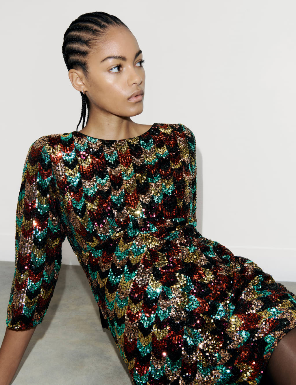 M&s sequin dress new arrivals