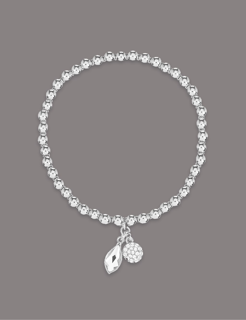 Charm Bracelet with Swarovski® Crystals 1 of 3