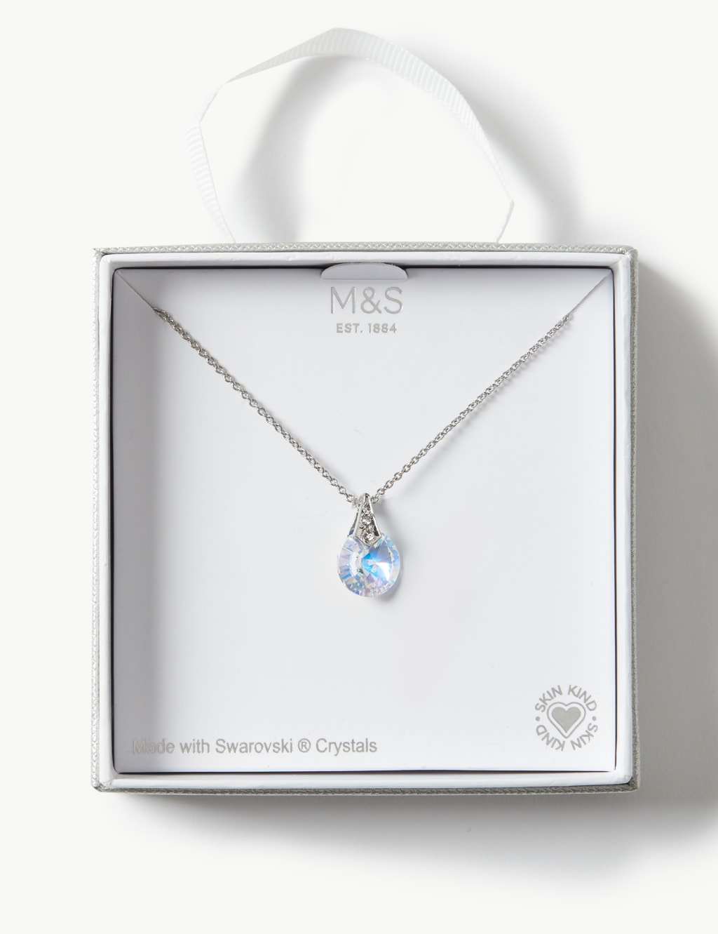 Drop Necklace with Swarovski® Crystals 3 of 3