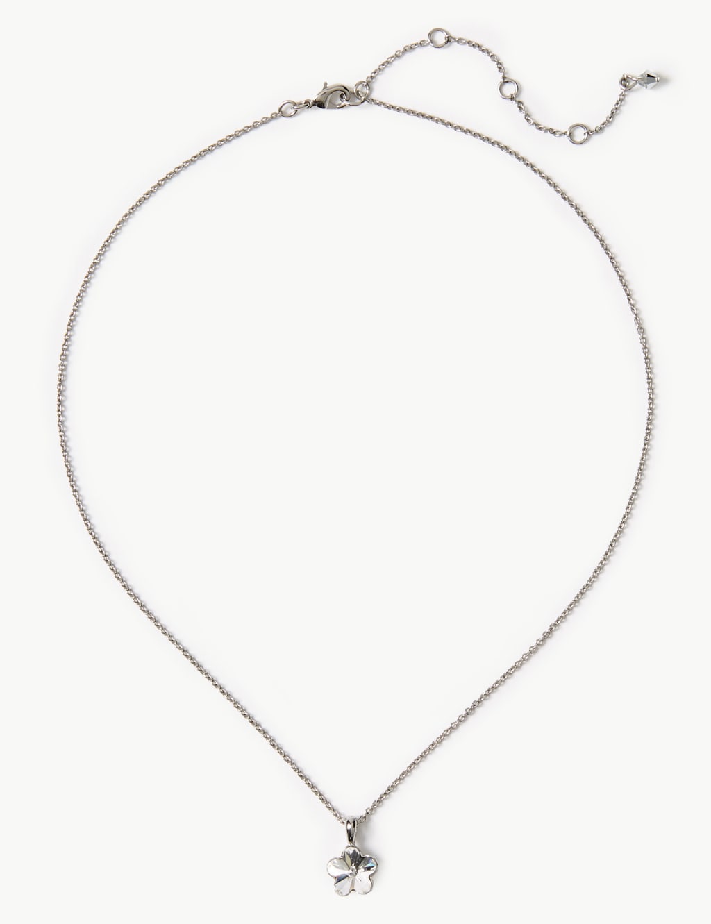 Flower Necklace with Swarovski® Crystals 2 of 3