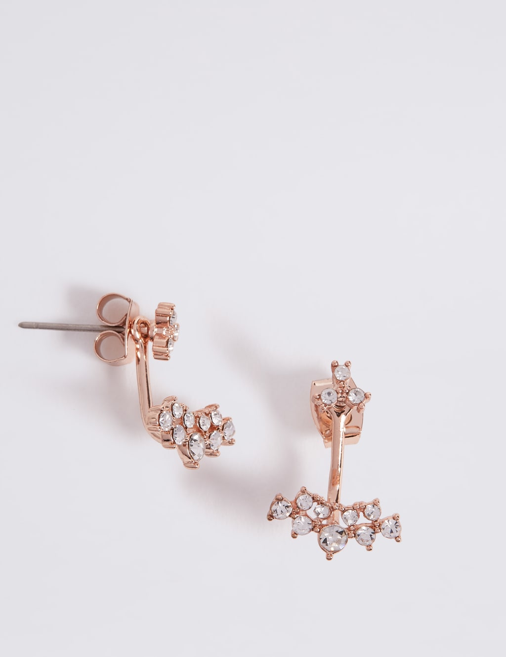 Crystal Drop Earrings M S Collection M S