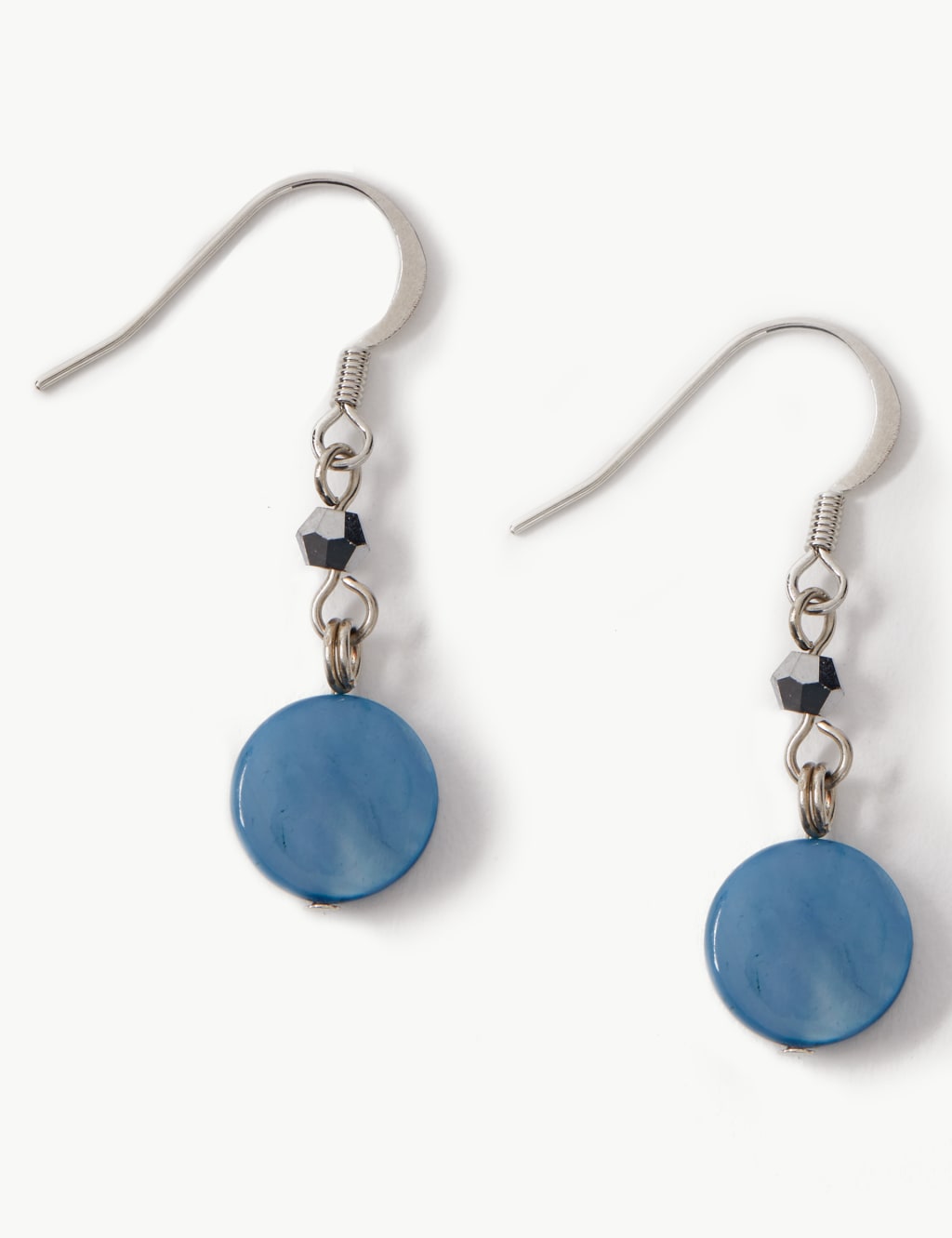 Shell Disc Drop Earrings 1 of 1