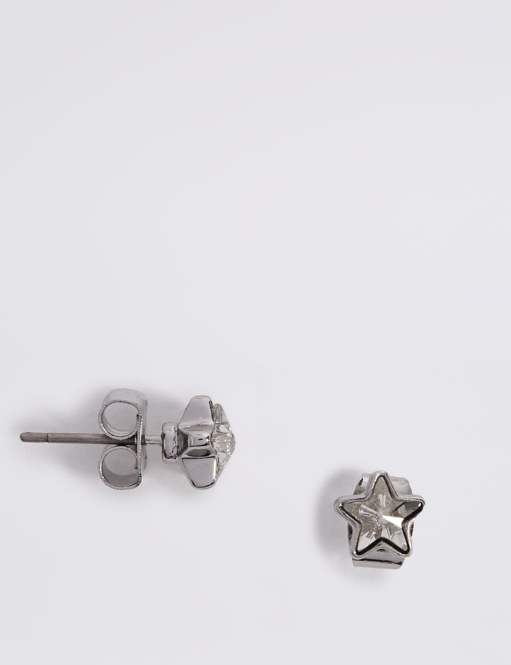 Star Stud Earrings With Swarovski® Crystals 2 of 2