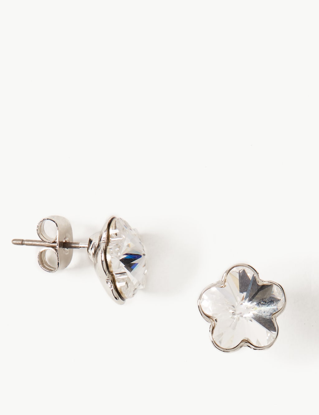 Flower Earrings with Swarovski® Crystals 2 of 3