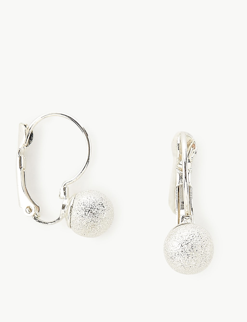 Glitter Ball Drop Earrings M S Collection M S