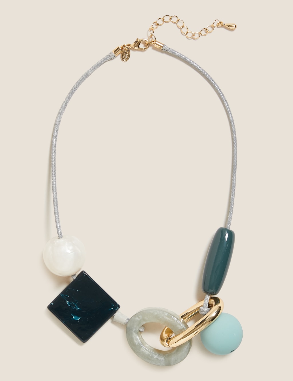Resin Shape Statement Necklace 1 of 1