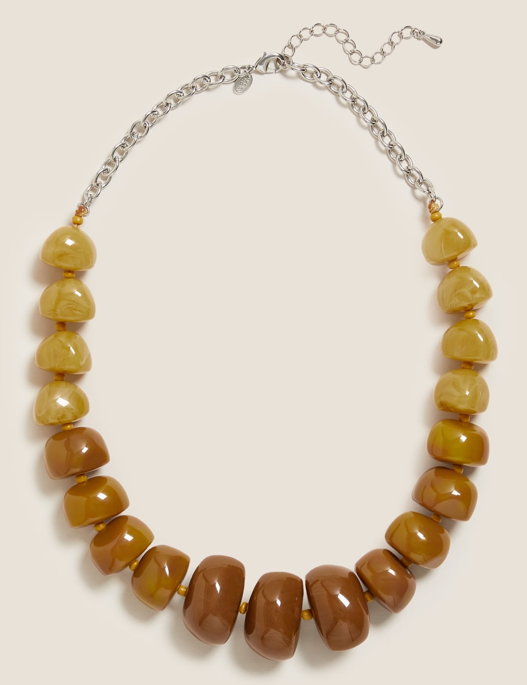 Short Chunky Pebbled Statement Necklace 1 of 1