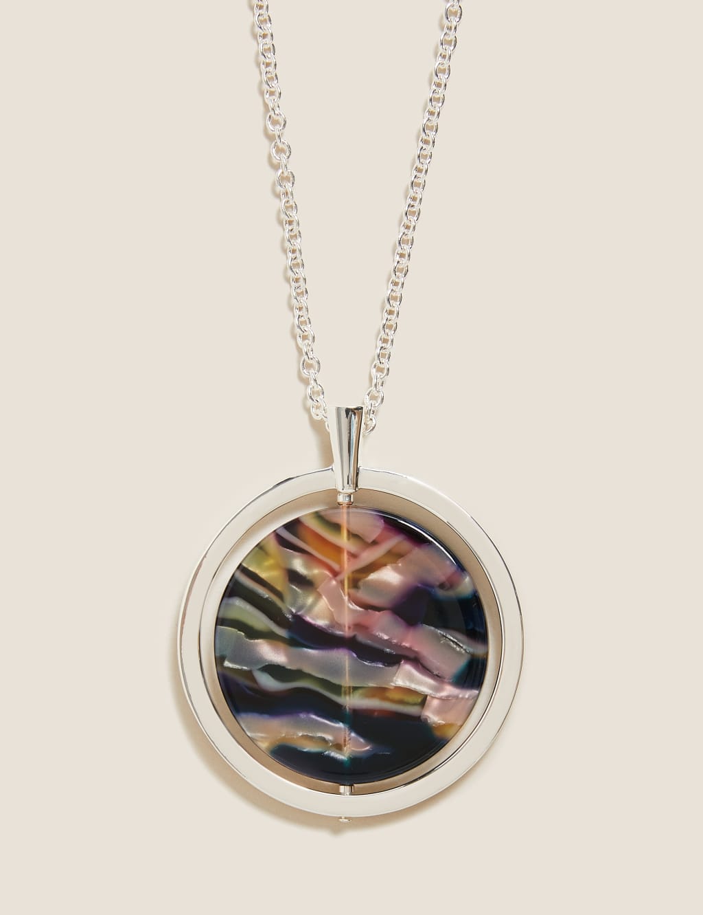 Long tortoise shell necklace hotsell