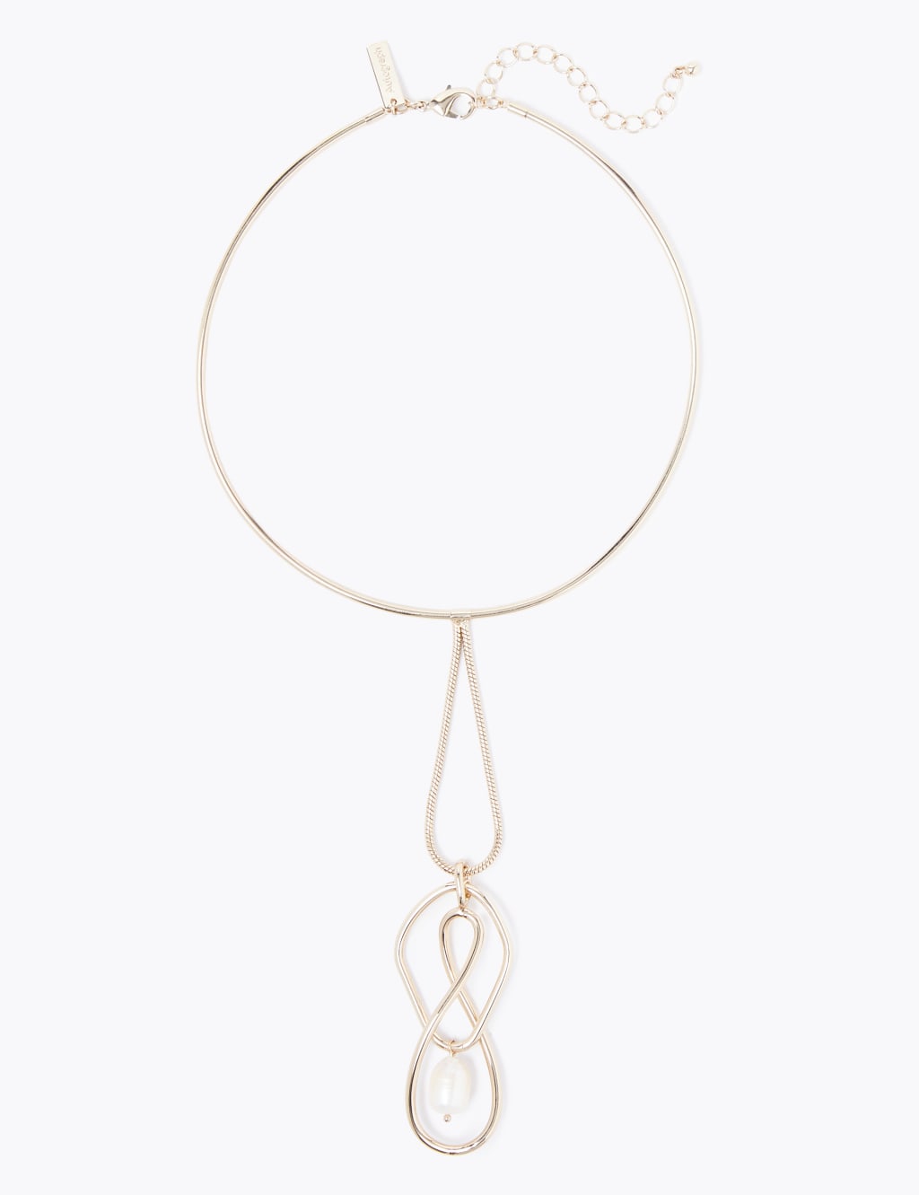 Pearl Spiral Necklace 2 of 2