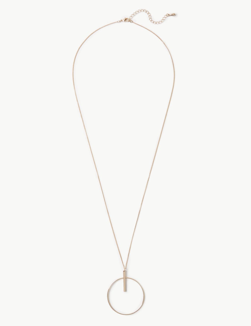 Circle Bar Necklace 1 of 1