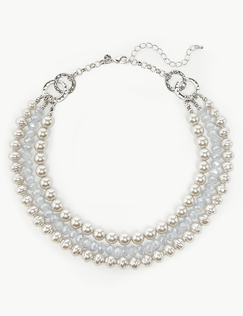 Pearl necklace m&s top