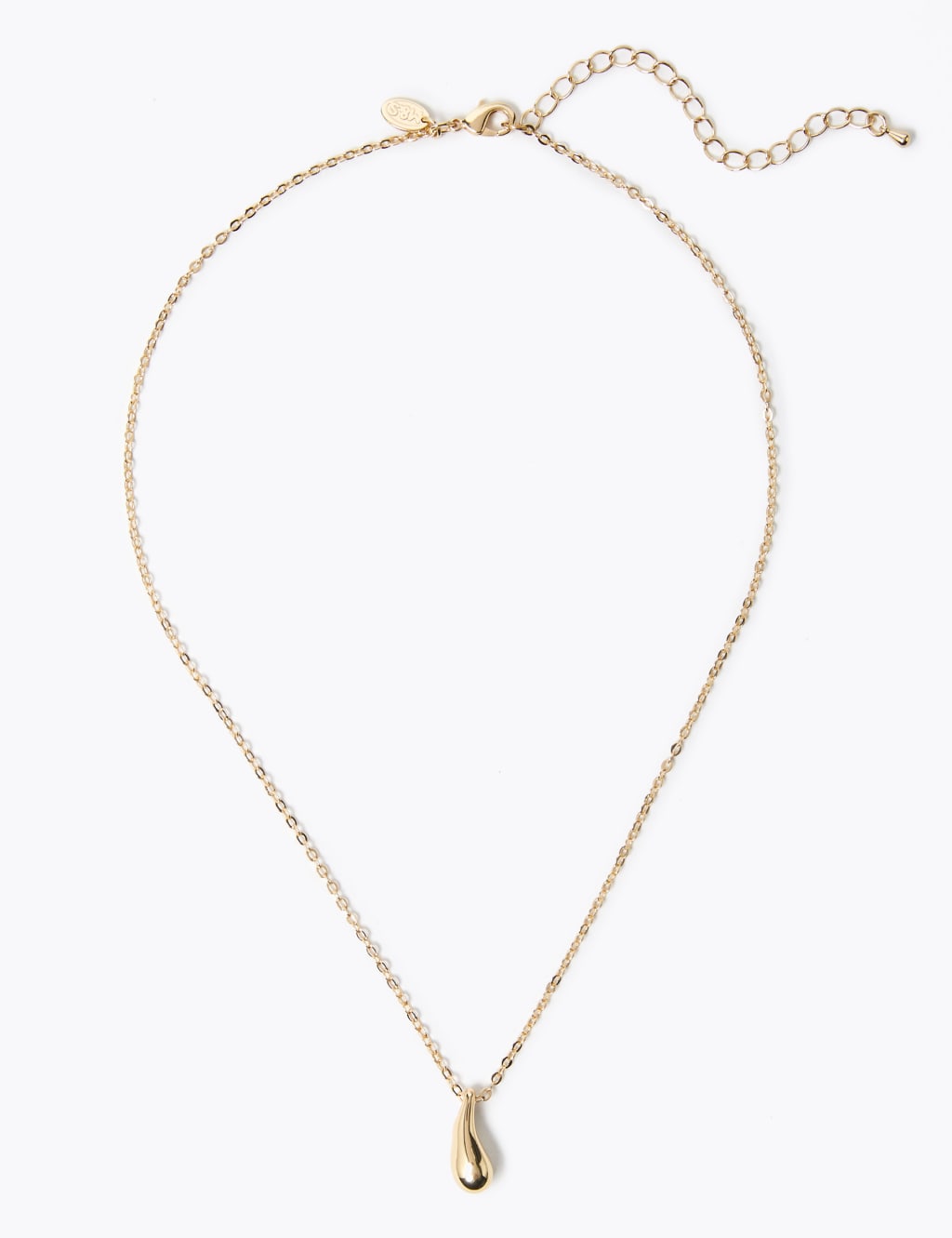 Gold Plated Pendant Necklace 2 of 2