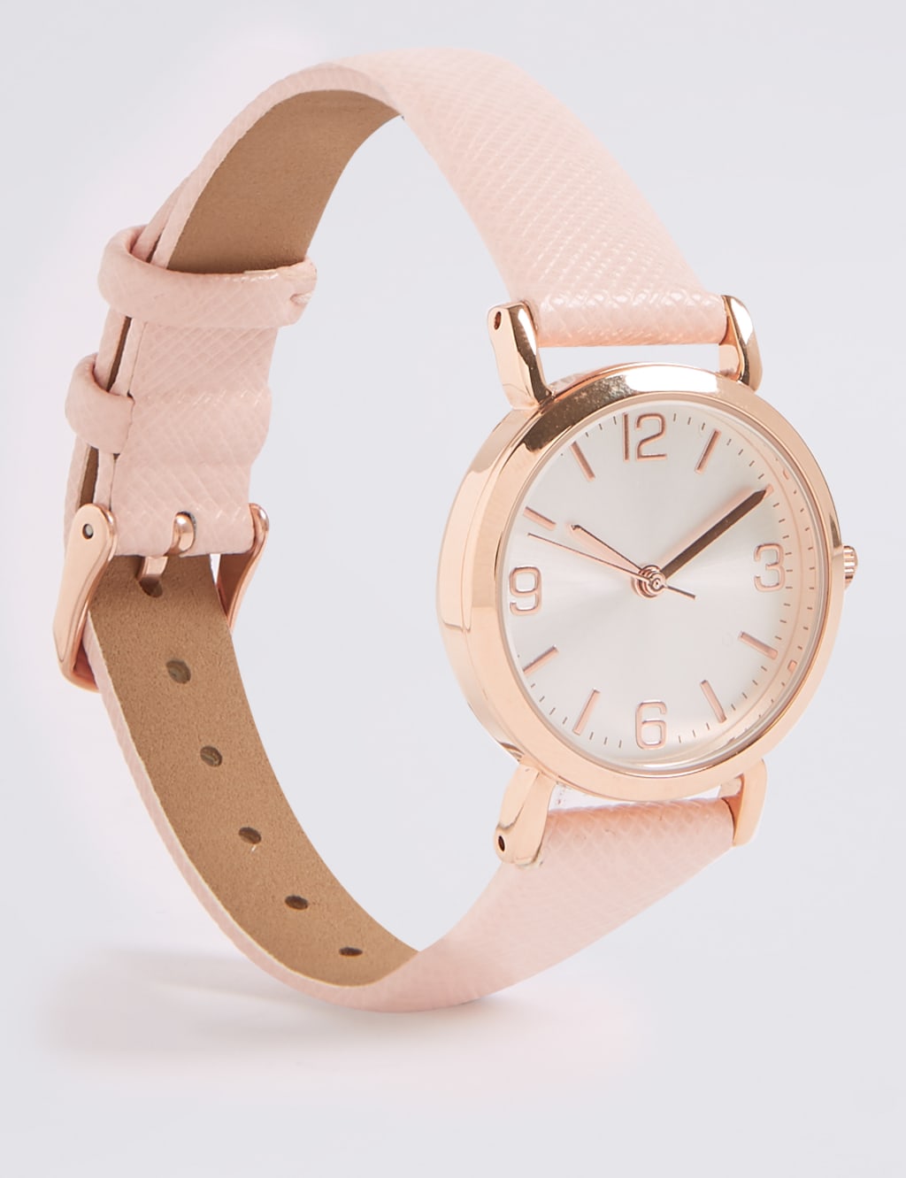 Round Face Strap Watch 3 of 4