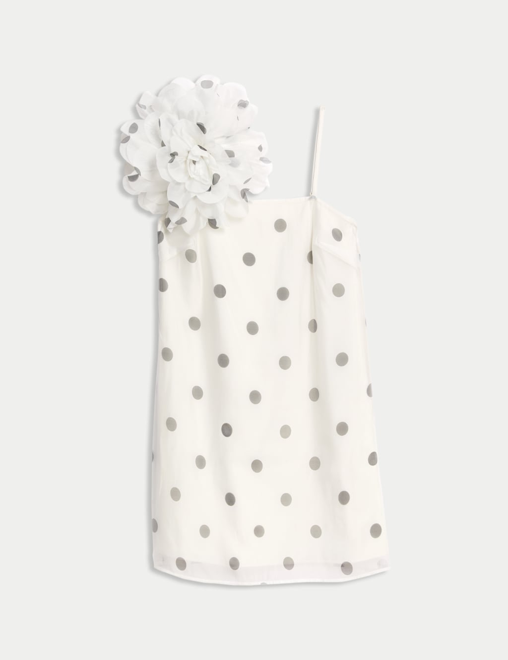 Polka Dot Square Neck Mini Column Dress 2 of 7
