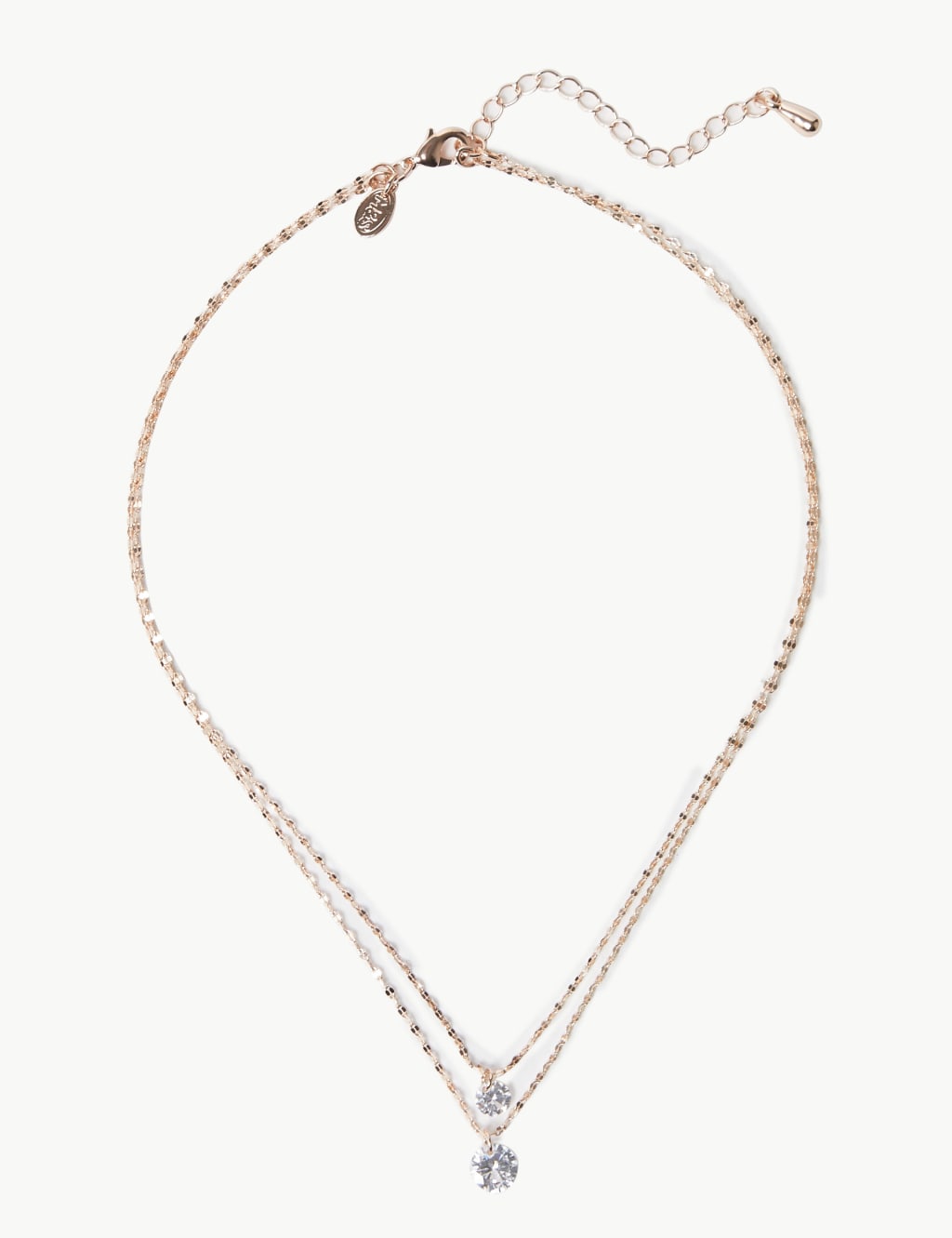 Multi Row Pendant Necklace 1 of 1