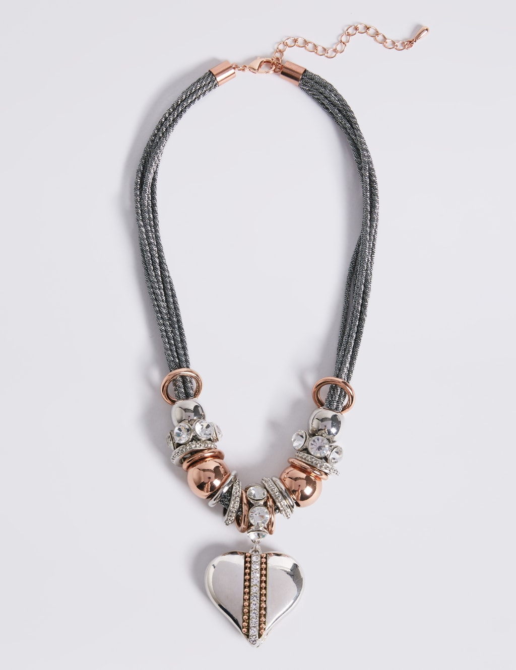 Rope Heart Necklace M S Collection M S