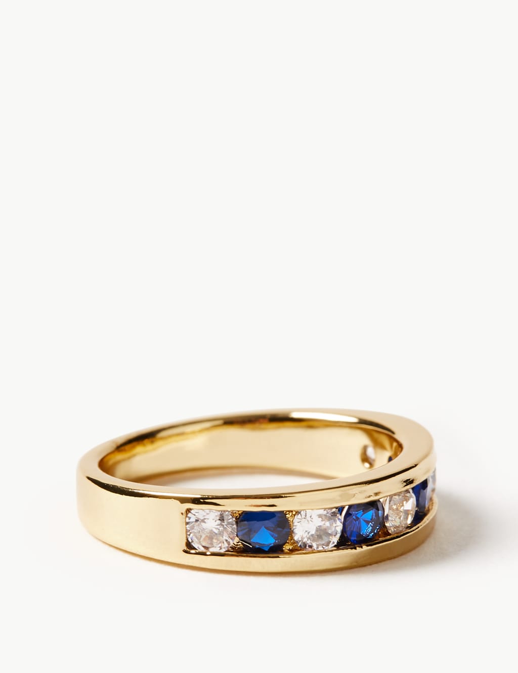 Gold Plated Stone Set Ring M S Collection M S