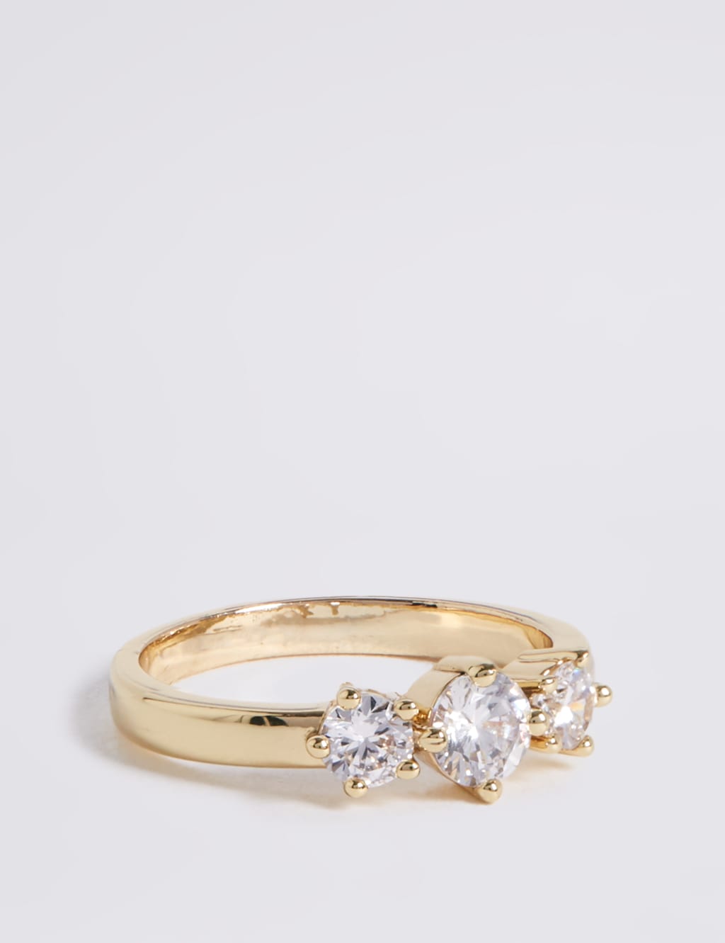 Gold Plated Sparkle Ring 2 of 3