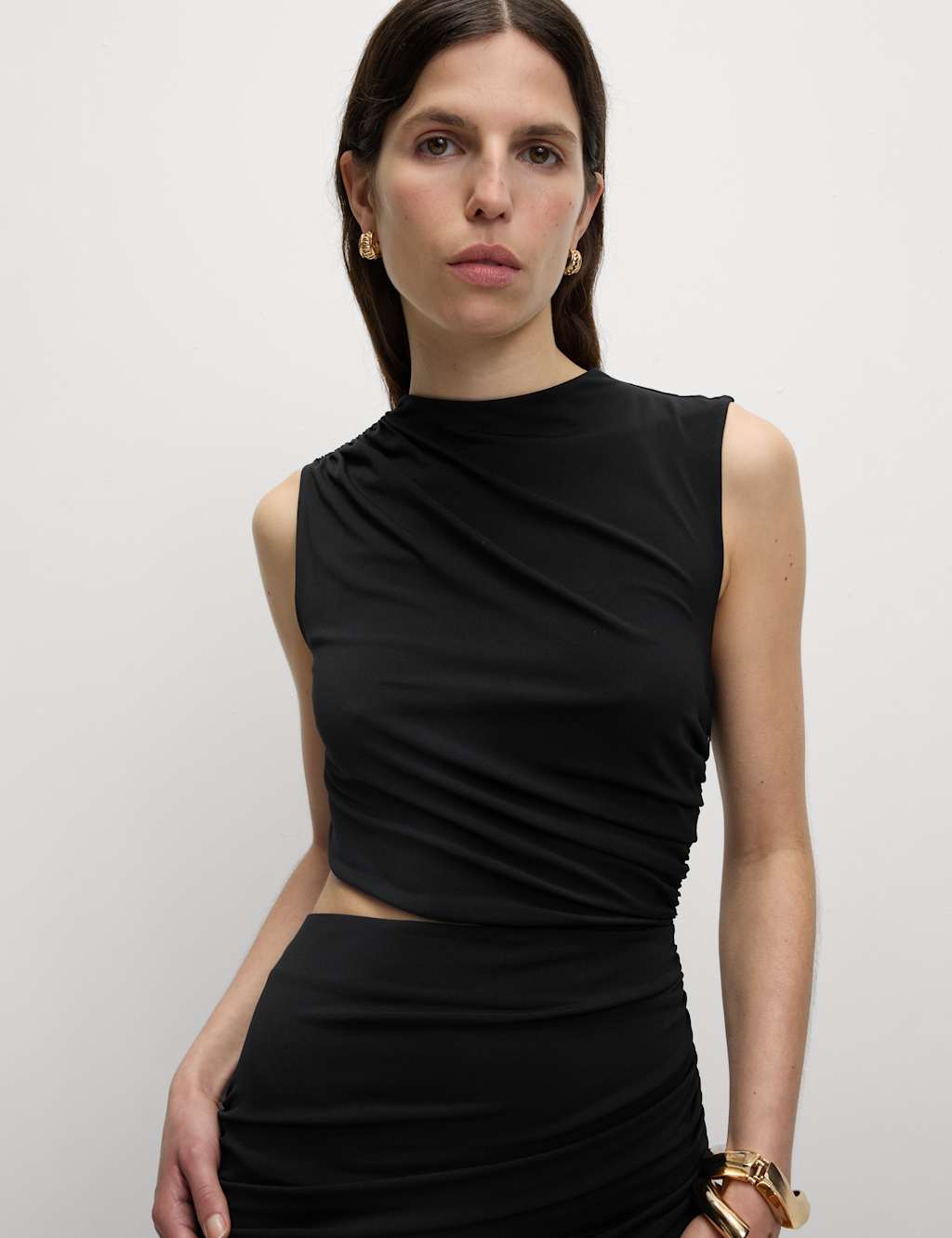 One Shoulder Midi Bodycon Dress 4 of 6