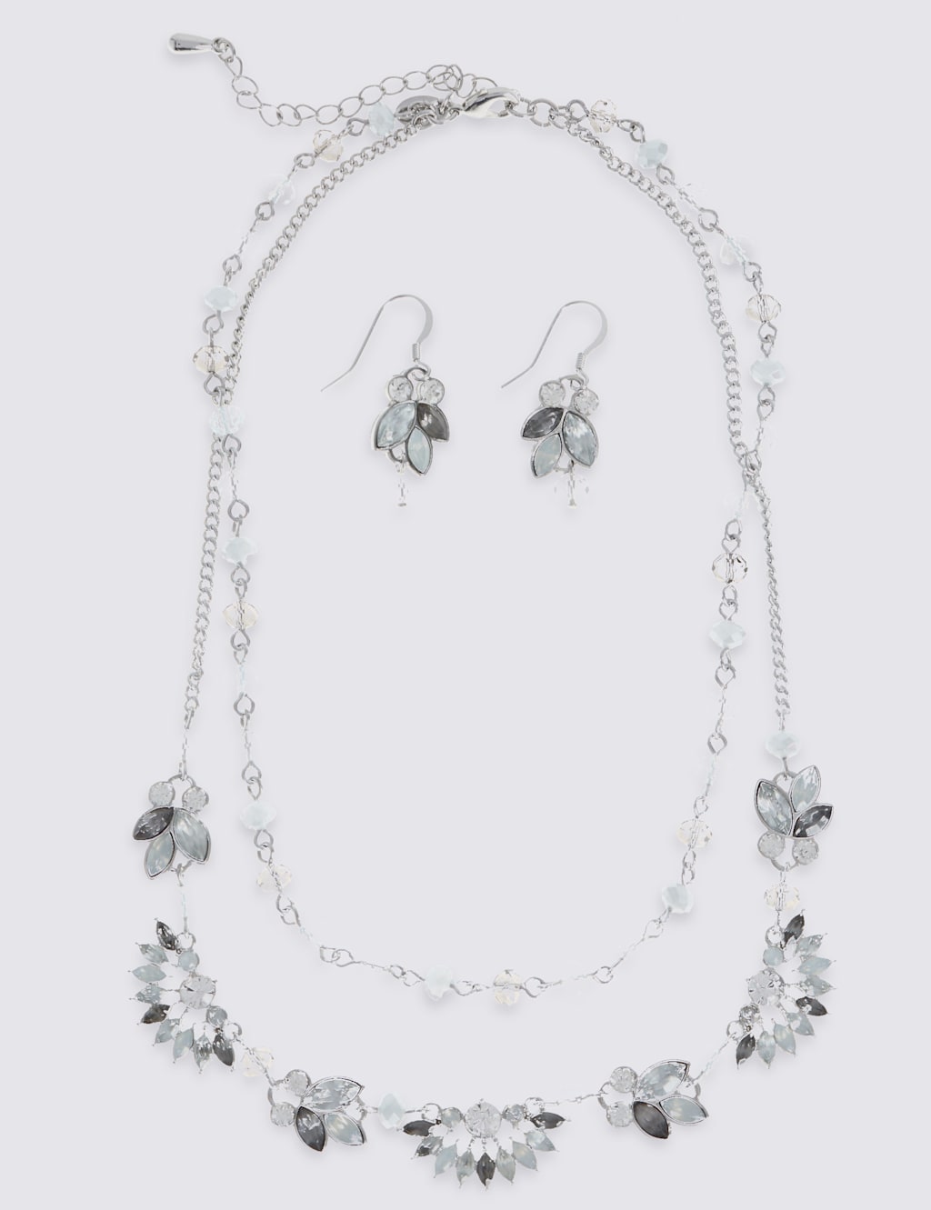 Frozen Sparkle Necklace & Earring Set 2 of 2