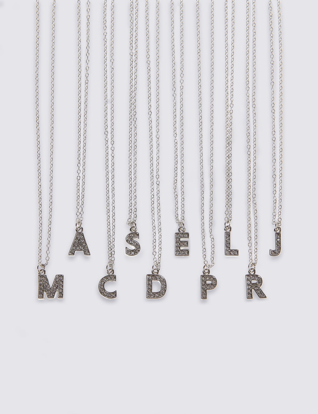 Initial A Necklace 3 of 3