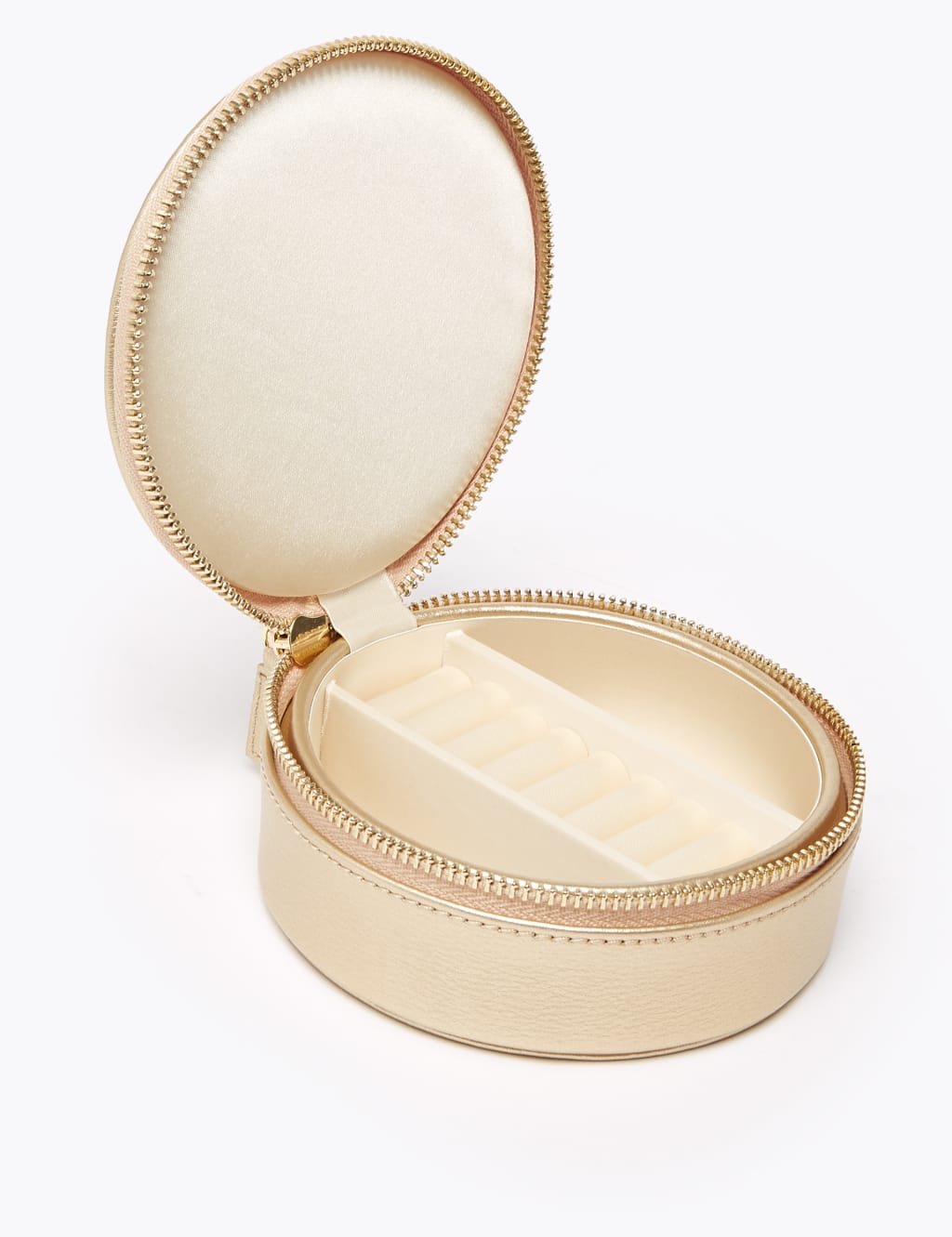 Round Embossed Jewellery Box 2 of 3