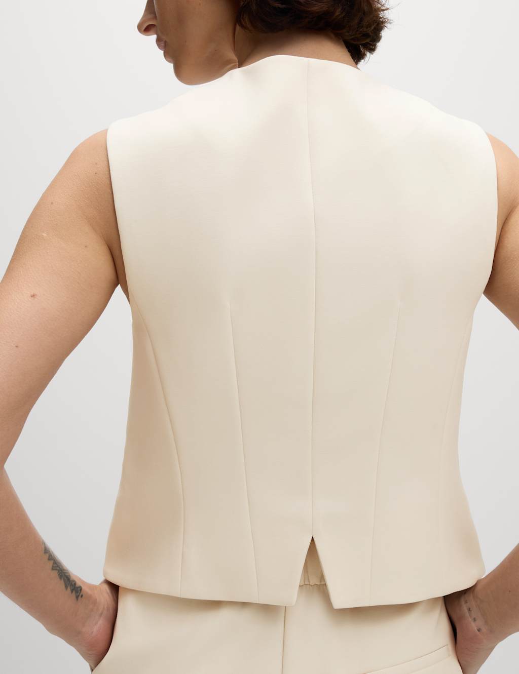 Tailored Asymmetric Waistcoat 6 of 8