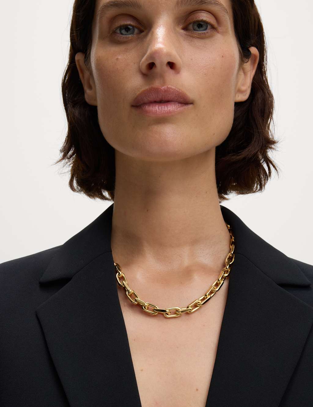 Straight Short Sleeve Single Breasted Blazer 3 of 8