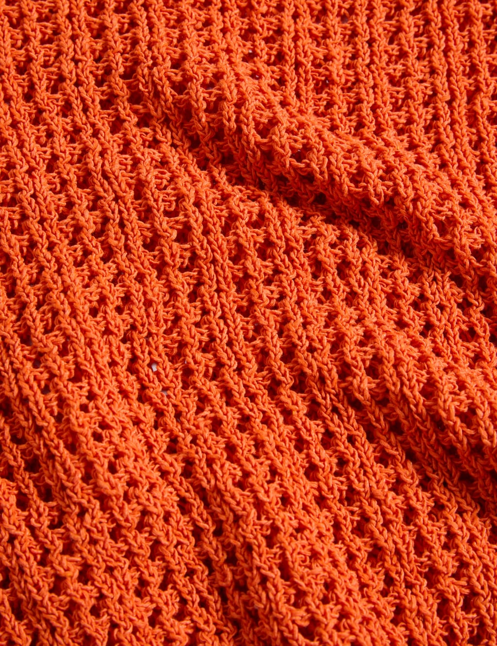 Cotton Blend Crew Neck Short Jumper 6 of 6
