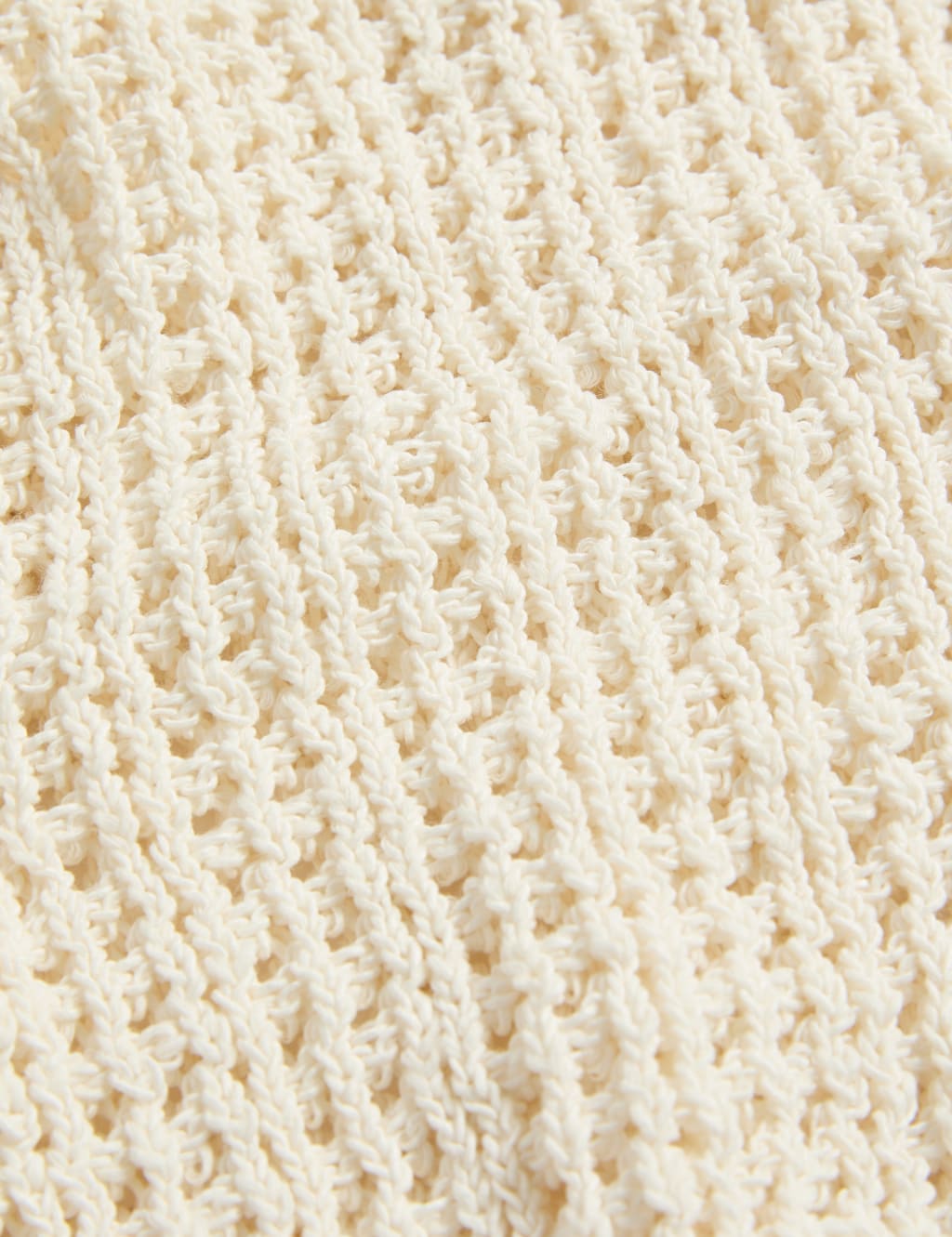 Cotton Blend Crew Neck Short Jumper 6 of 6