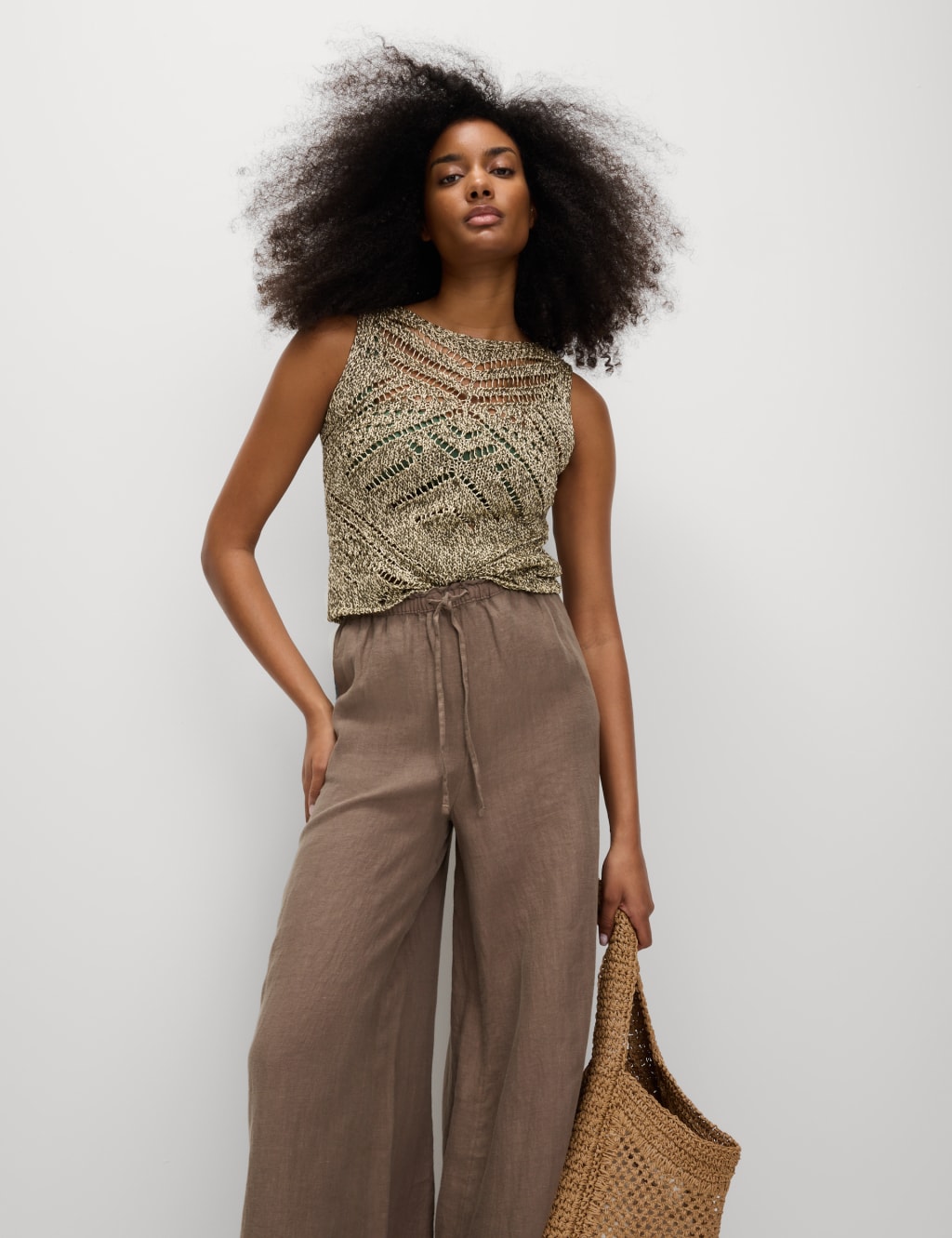 Metallic Vest With Cotton 3 of 6