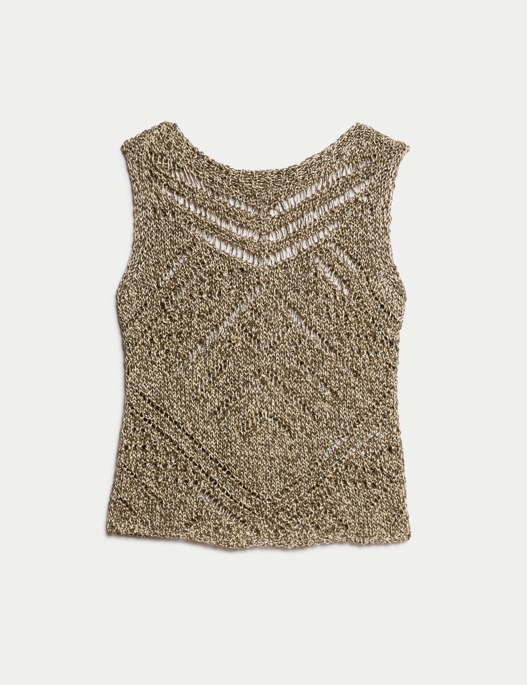 Metallic Vest With Cotton 2 of 6