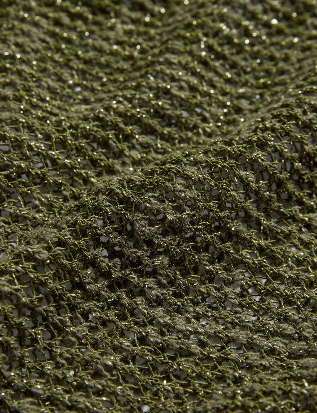Cotton Blend Metallic Jumper with Linen 6 of 6
