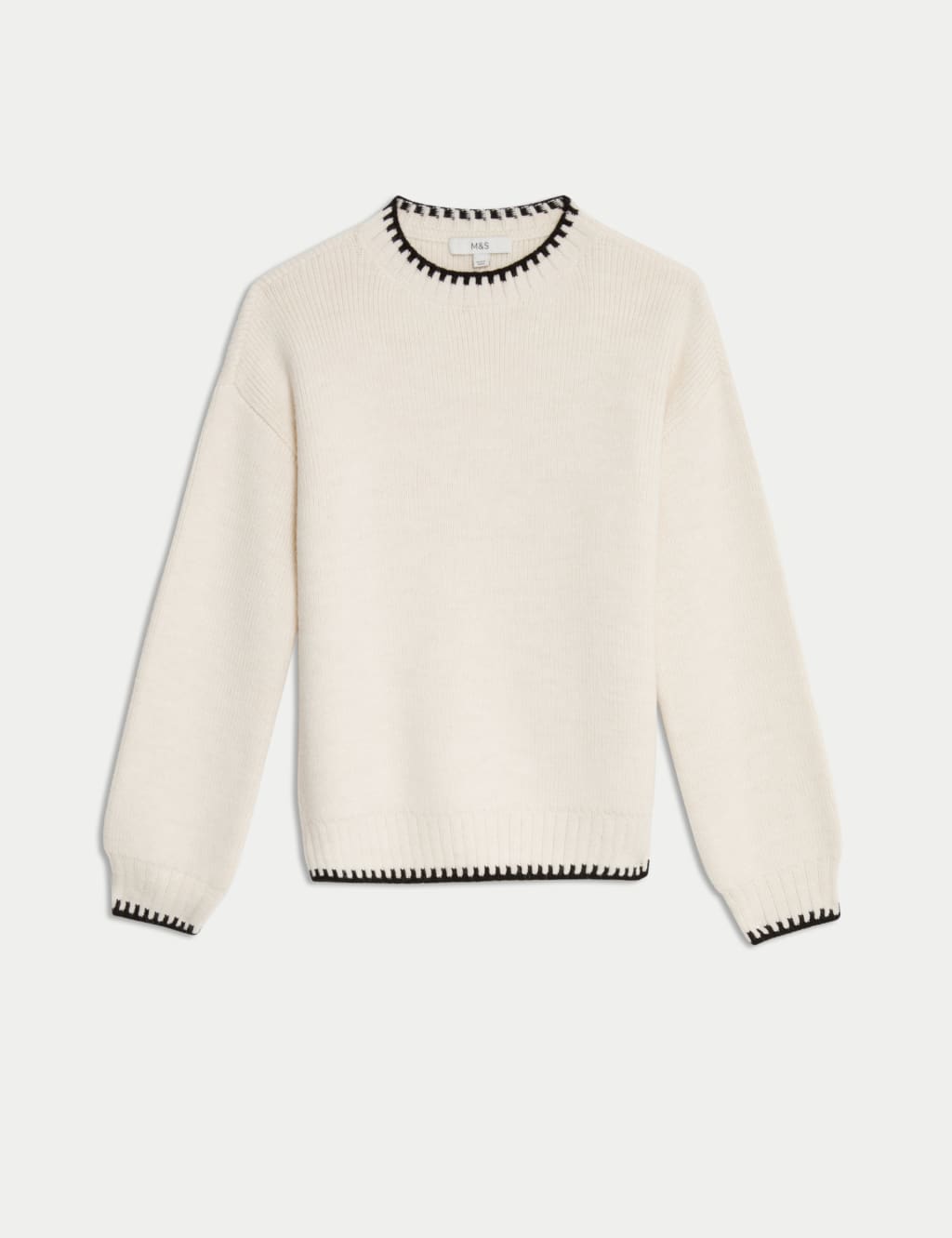 M and s cream jumper cheap