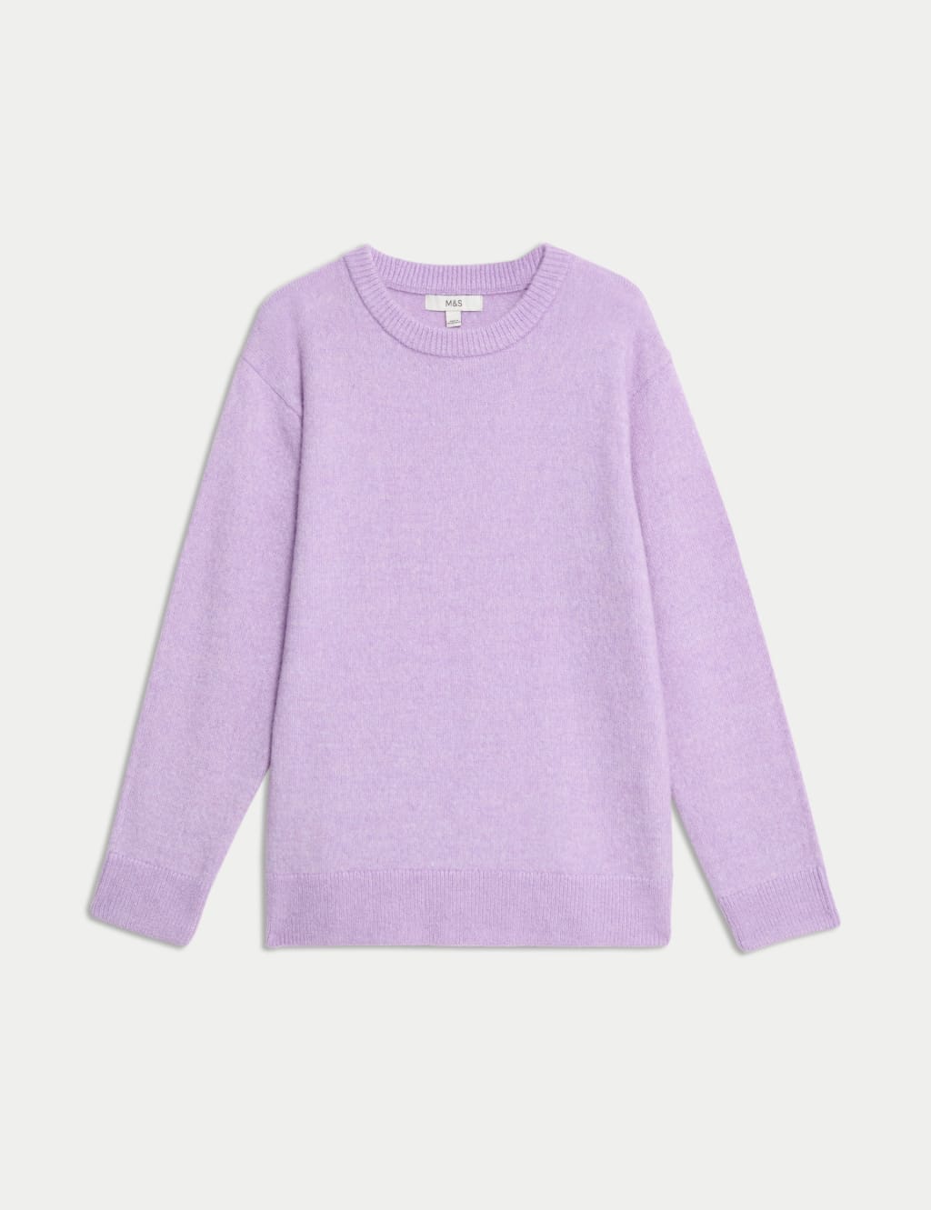 Textured Relaxed Jumper with Alpaca 2 of 6
