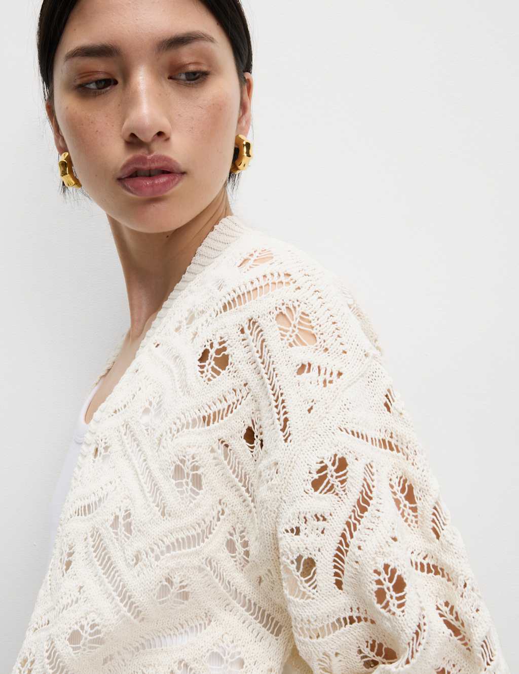 Textured Edge to Edge Longline Cardigan 3 of 6
