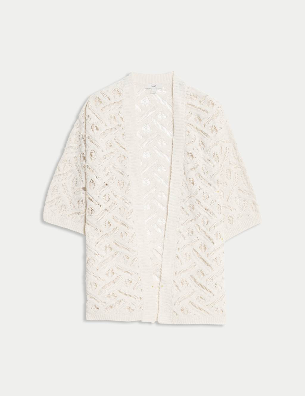 Textured Edge to Edge Longline Cardigan 2 of 6