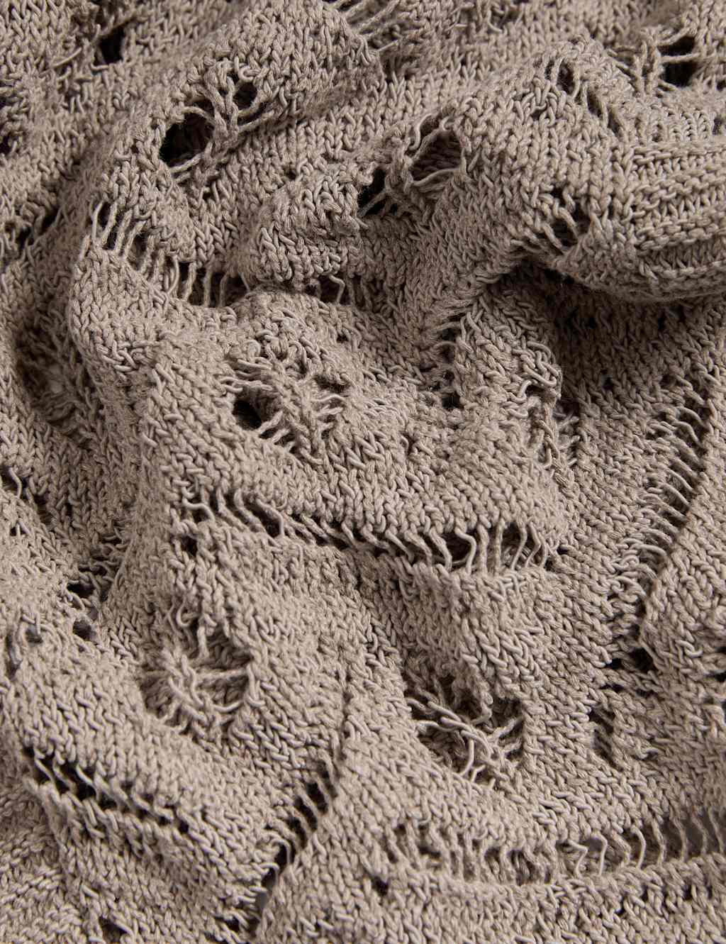 Textured Edge to Edge Longline Cardigan 7 of 7