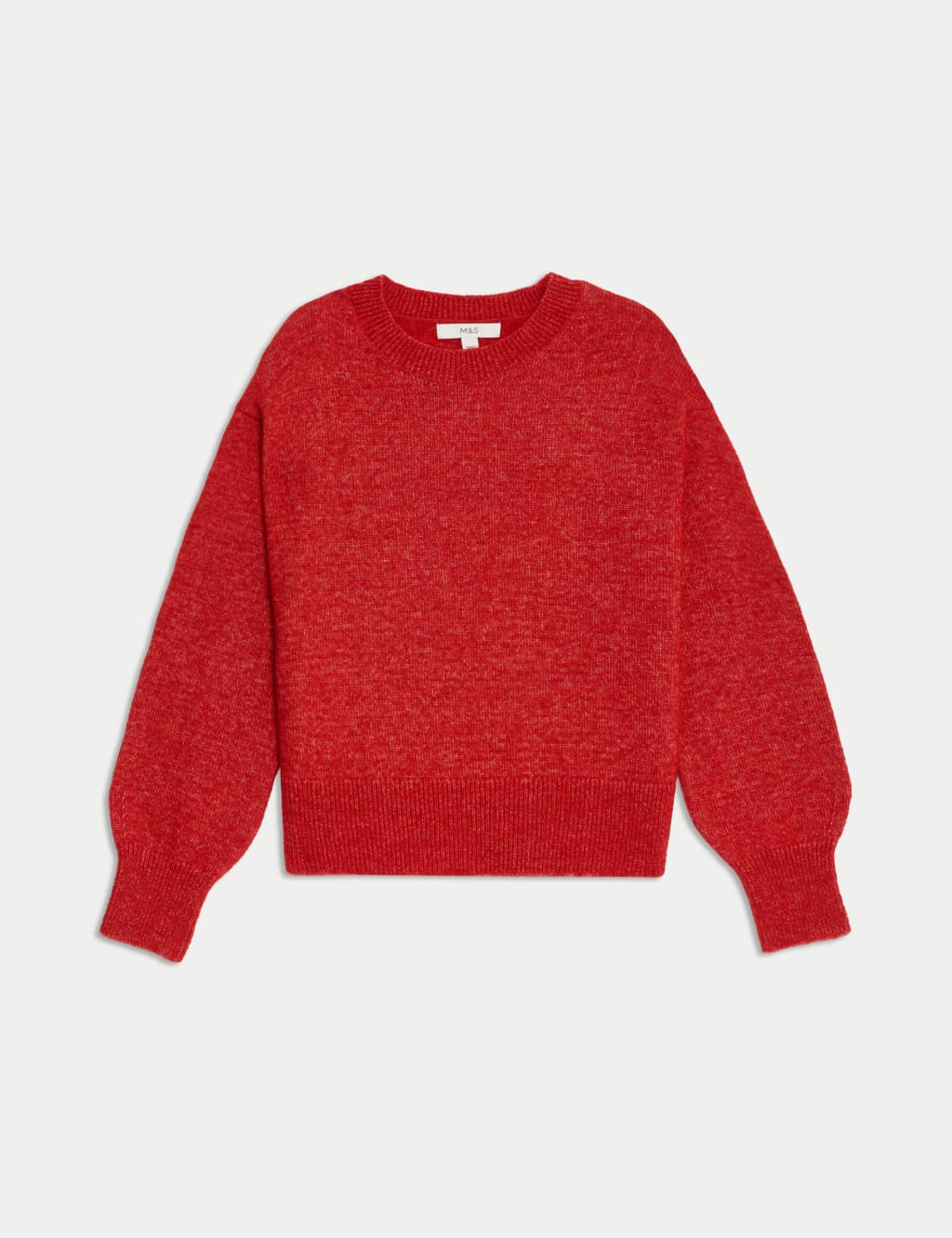 M and s red jumper cheap