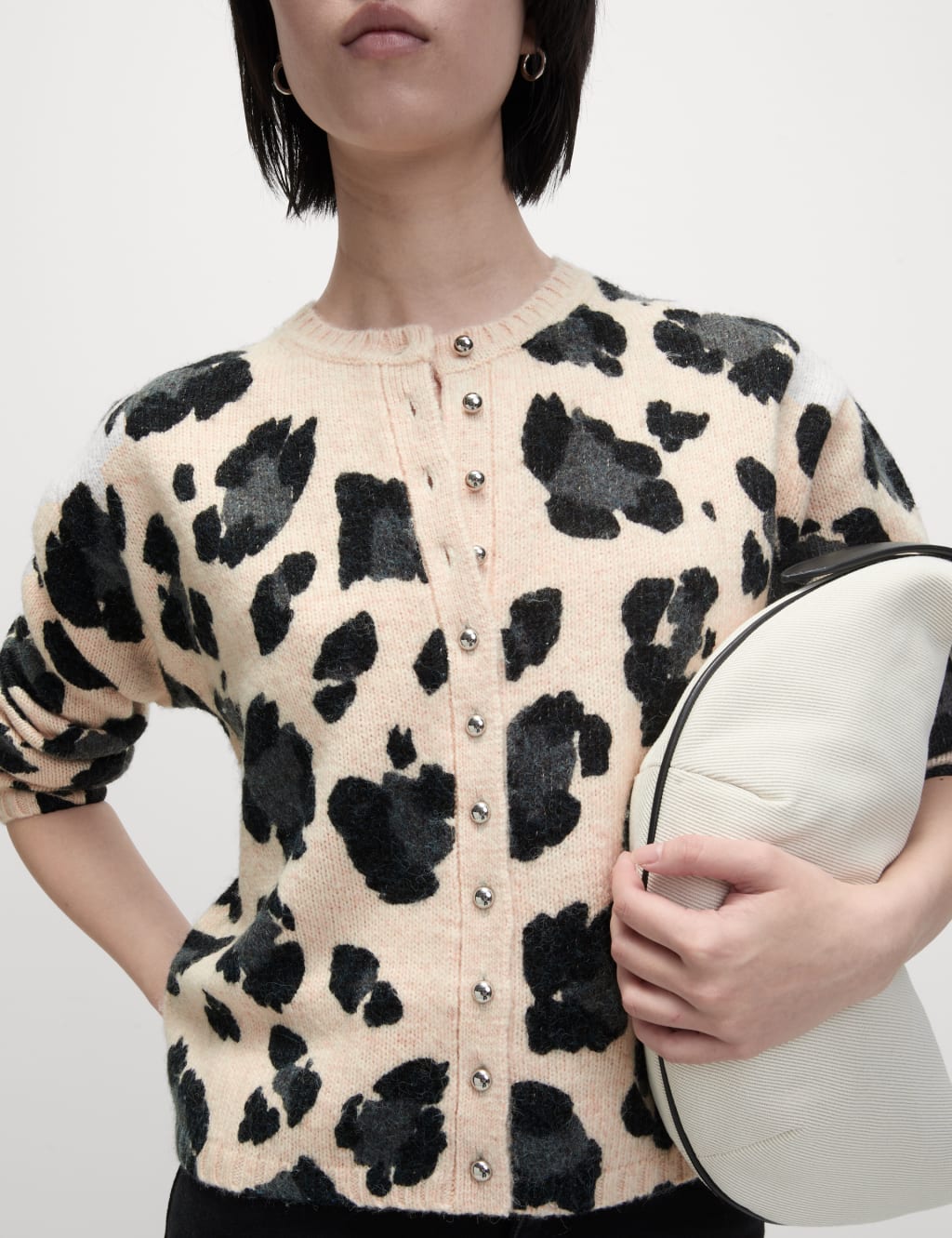 M&s leopard cardigan 2025
