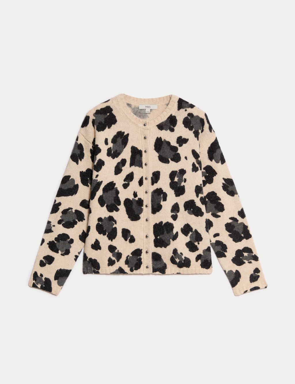 M and s leopard print jumper shop